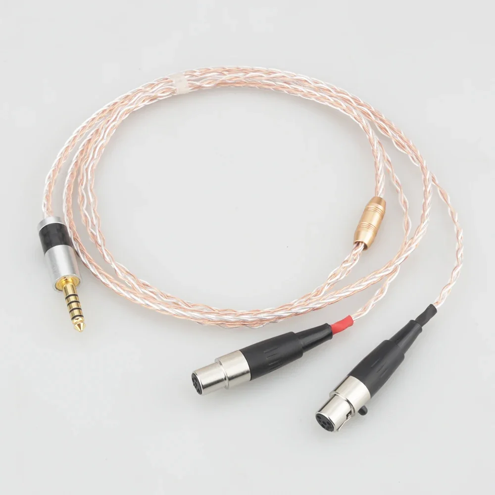 Новый балансный Hi-Fi кабель для наушников длиной 4,4 мм для наушников Audeze LCD-2, LCD-3, LCD-4, LCD-X, LCD-XC и для Astell&Kern AK240 AK380
