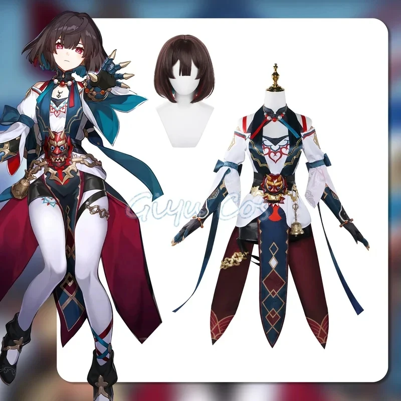 

ABC123Xueyi Cosplay Costume Honkai Star Rail Carnival Uniform Anime Halloween Costumes Game # 1 # W.s,3'f.5;j.8