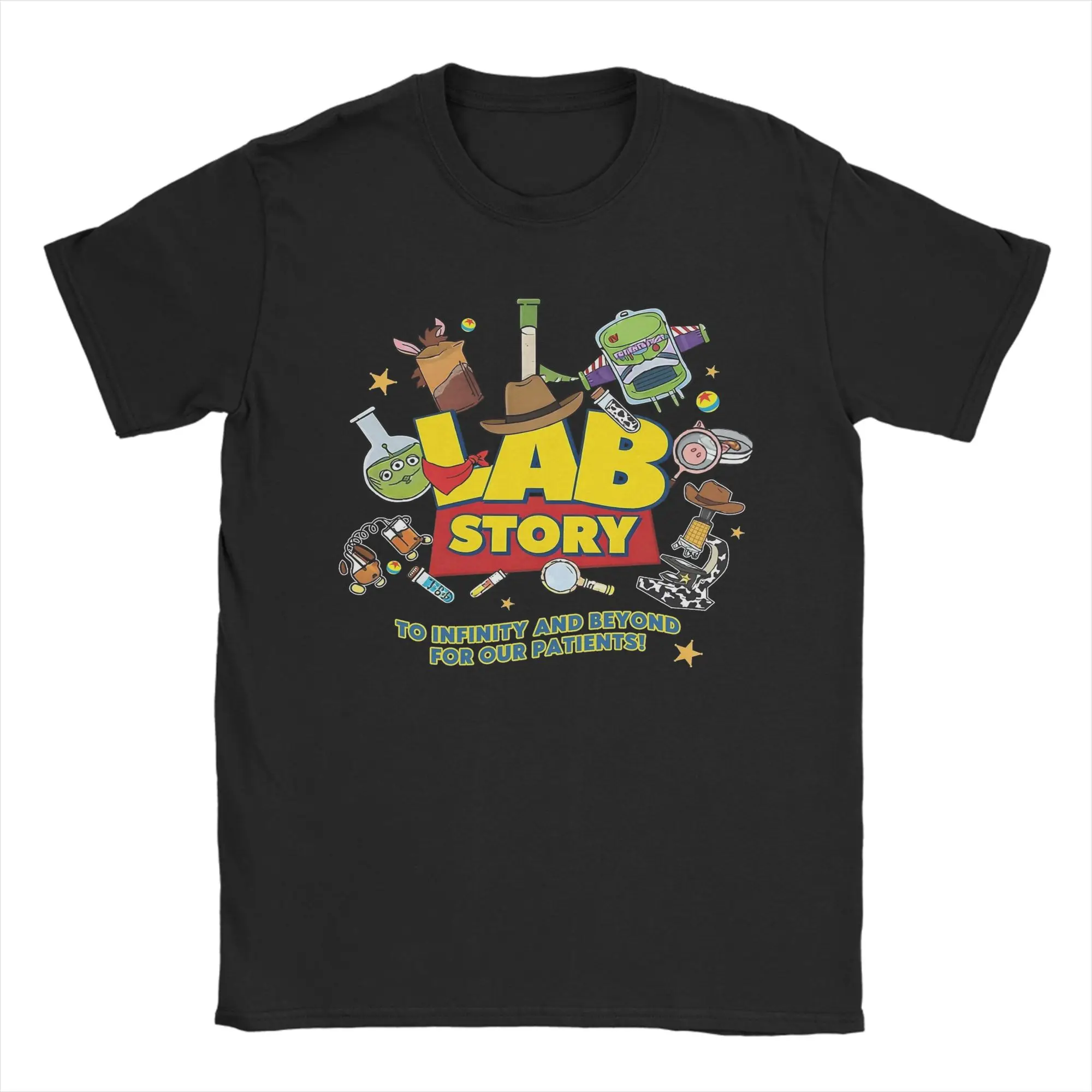 2026 Lab Week Medical Lab Technician Men T Shirts  Funny Tees Short Sleeve Round Collar T-Shirt Pure Cotton Gift Idea Clothes