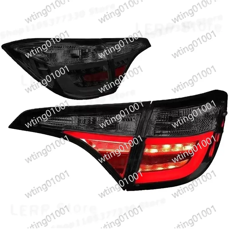 for Toyota Corolla 2014-2019 Smoked LED Tail Light Assembly Rear Signal Lamp Auto Lighting Upgrade Stylish Durable