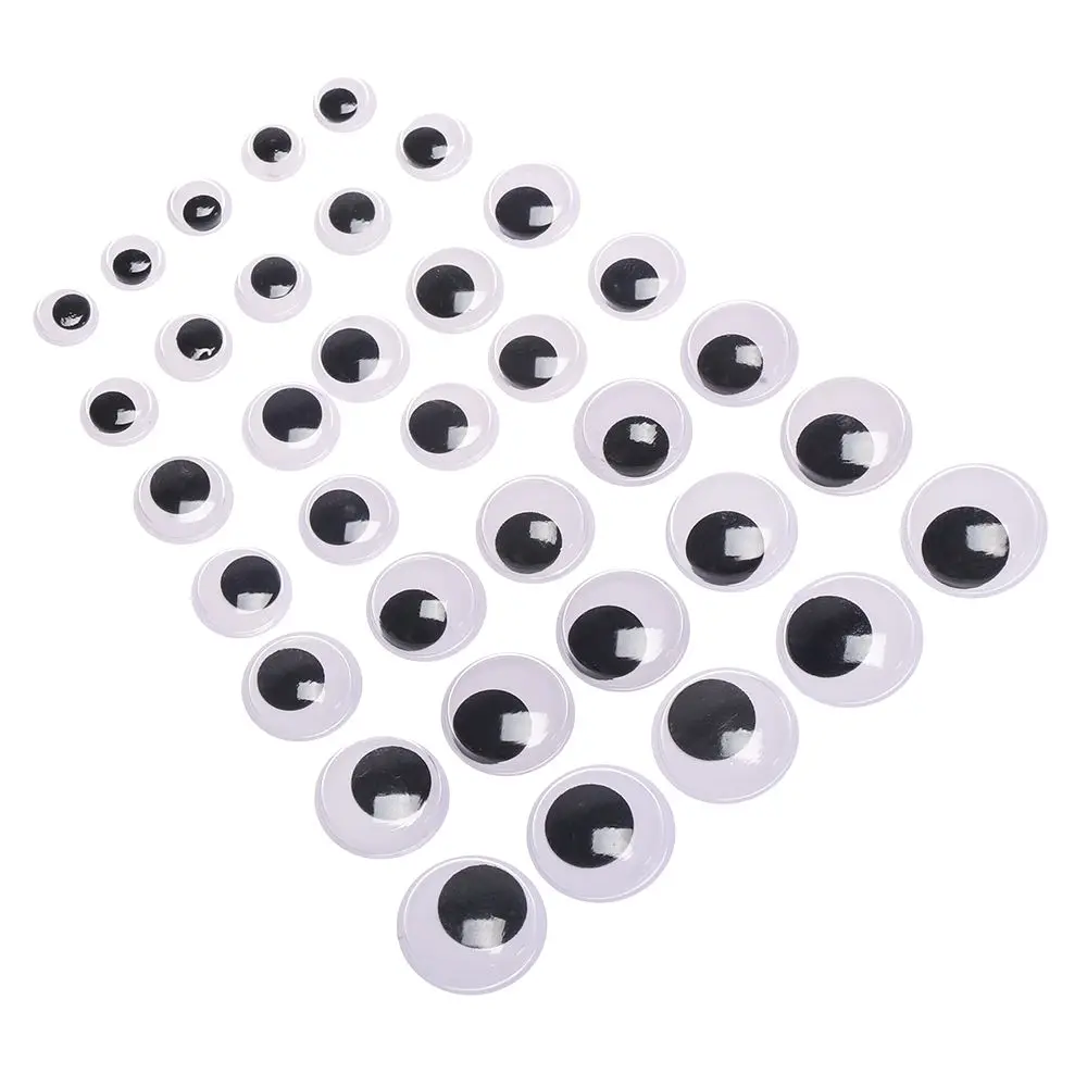 100 PCS Puppet Making Not Self-adhesive  Parts Creative gift Dinosaur Eye 's Eyes  Accessories