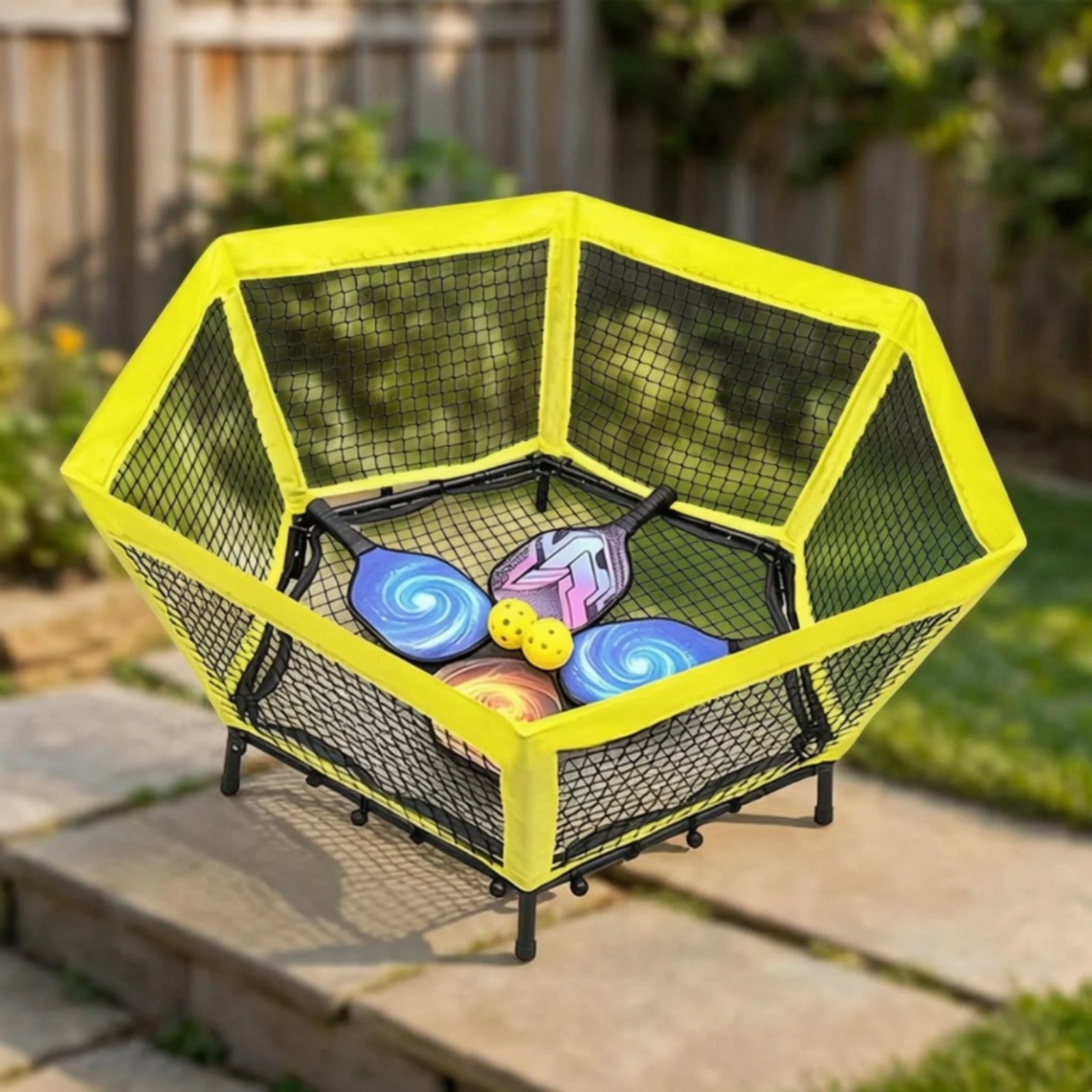 filet-d'entrainement-de-pickleball-pliable-et-portable-stable-et-durable-pour-les-joueurs-la-cour-arriere-et-l'exterieur