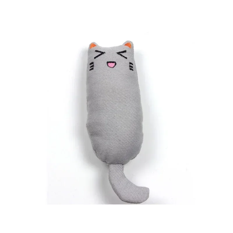 Catnip Toy Cats Products for Pets Cute Cat Toys for Kitten Teeth Grinding Cat Plush Thumb Pillow Pet Accessories