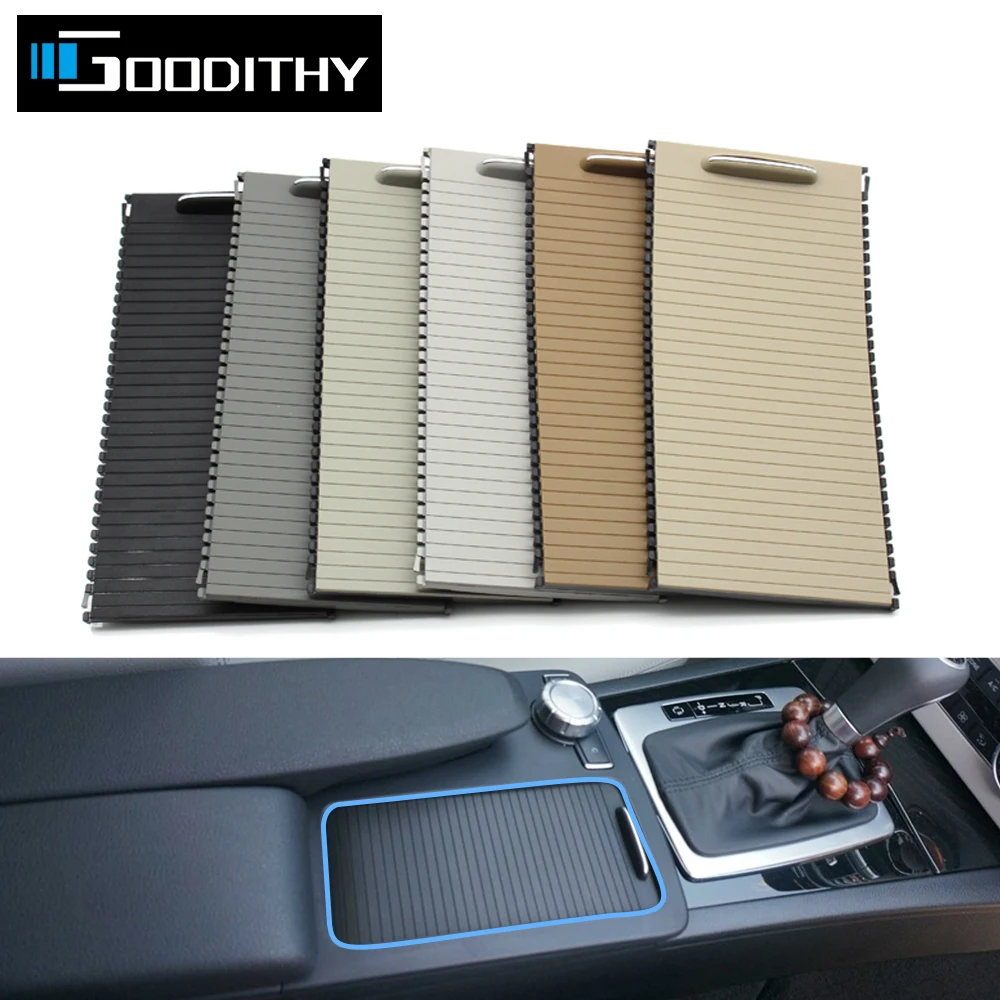 

Interior Car Drink Water Cup Holder Cover Blind Shutter Trim For Mercedes Benz C E Class W207 W212 W204 C180 C200 C220 C250 C300