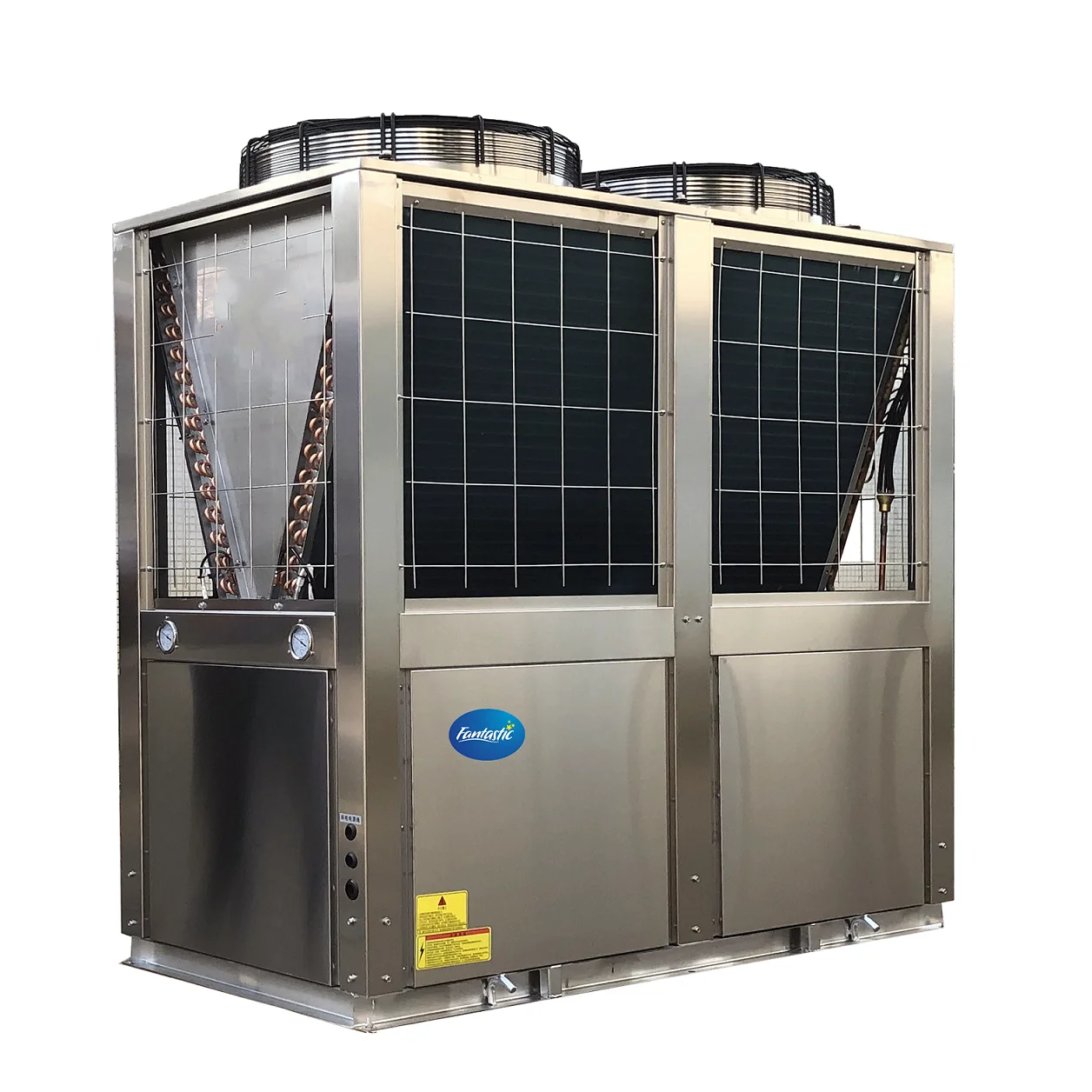 60KW air to Water Hot Water Heat Pump Water Heater Wifi Control 60°C Stainless Steel  Heat Pump