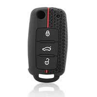 silicone key case remote car key cover for VW UP volkswagen caddy Touareg Jetta Golf 6 Polo passat Caravelle Skoda Octavia Fabia