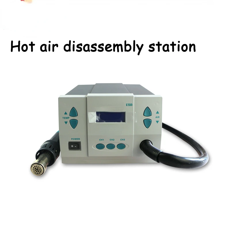 

Hot Air Disassembly Station Lead-free Digital Hot Air Gun Demolition Welder Machine Desktop Hot Air Desolder Station