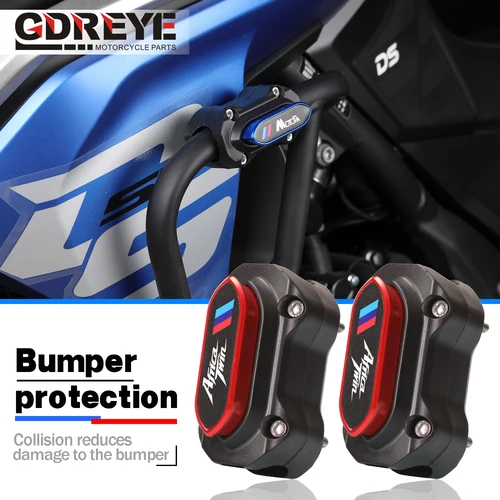 Imagen 1 del producto Protector de motor de motocicleta, bloque decorativo de parachoques y llavero para África Twin 1100 CRF1100/L CRF 1000/L XRV 750