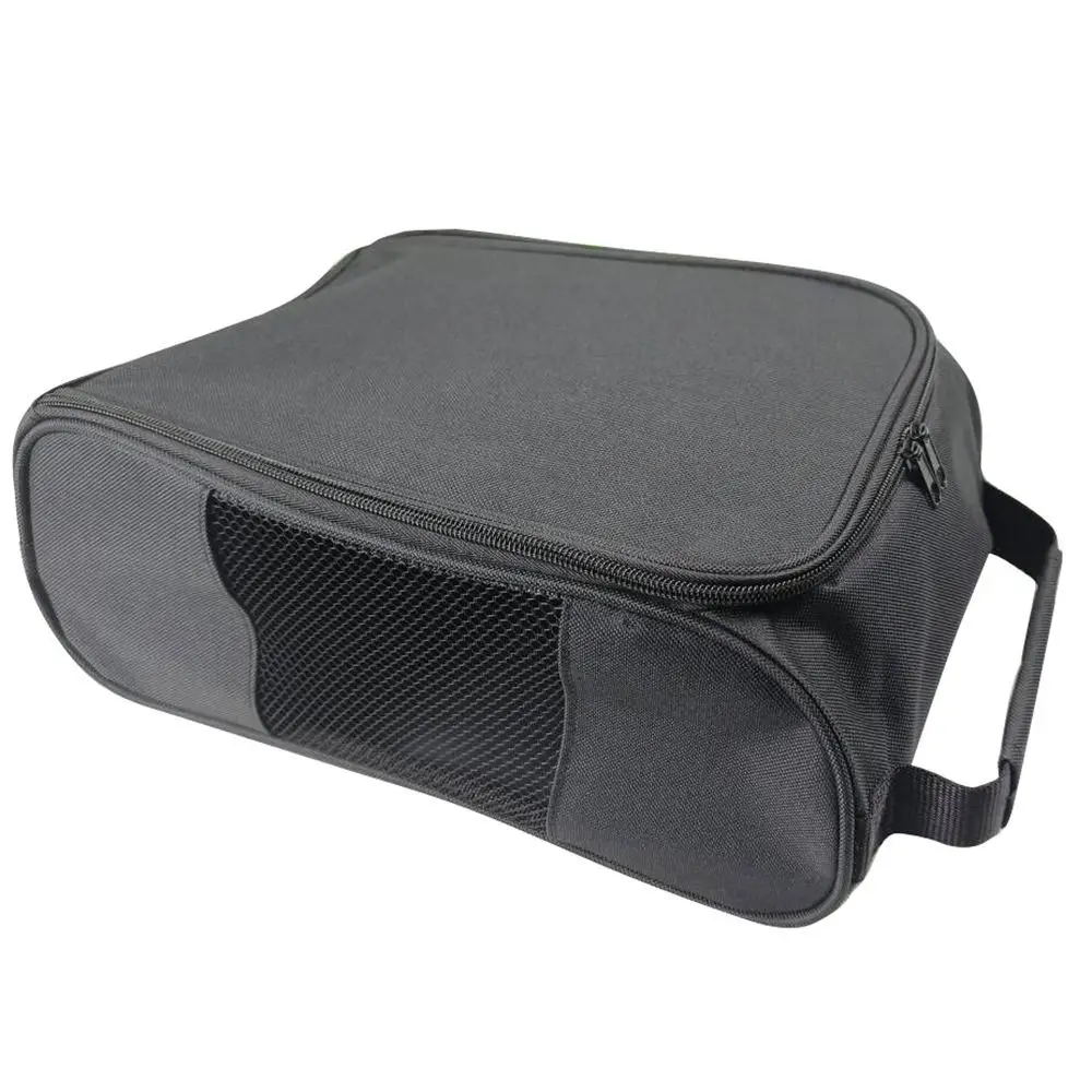 Saco de sapato de golfe leve à prova de poeira bolsa pacote sapatos sacos de transporte náilon mini saco de suporte de sapato de golfe esportes ao ar livre
