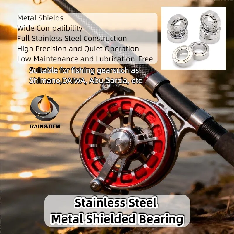 10PCS S607ZZ 7X19X6…