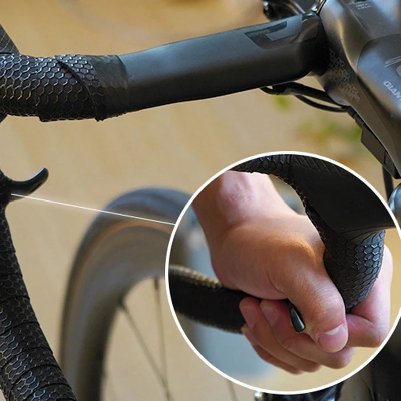 Bicicleta De Montanha Polegar Punho, Descanso De Pulso, Sub-Punho, Alças Antiderrapantes, Kit De Anel De Bloqueio