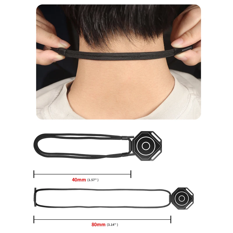 

Action Camera Neck Mount Quick Release Chest Mount for GoPro Hero Insta360 DJI OSMO Action Neck Mount Accessories