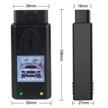 Pro skener BMW 1.4.0 multifunkční odemykací verze USB diagnostické rozhraní pro Windows XP diagnostický skener automobilů 10 nejlepší prodej skenování odemknutí auta - №1