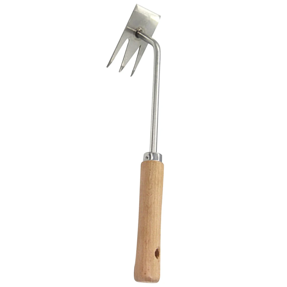 

Durable Hand Weeder Small Garden Tools Manual Remover V-Shaped Fork Weeding Tool Stainless Gardening Aid