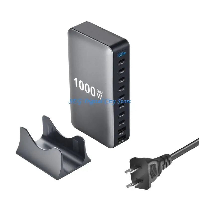 U75B 1000W Multiitores USB C Função carregamento rápido desktop USB para casa
