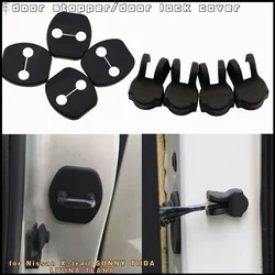 Car Door Lock Cover Car Door Stopper Protection Cover for Nissan X-trail SUNNY TIIDA LIVINA TEANA Murano Nissan Qashqai J11
