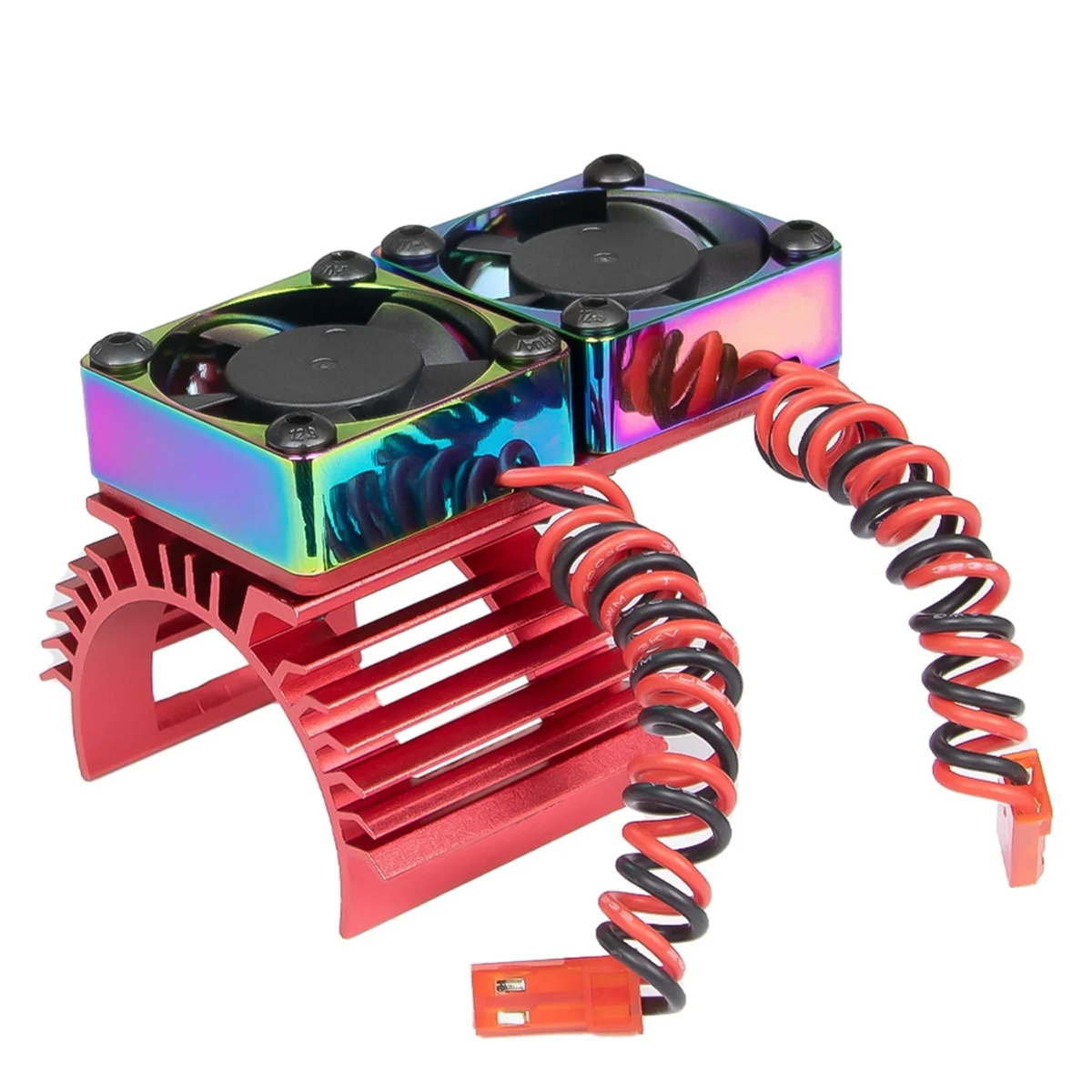 A03R Metal Shell 4010 Fan Cooling Fan 40mm High-Speed Heat Dissipation Fan Cooler 14000RPM RC Car Spare Part