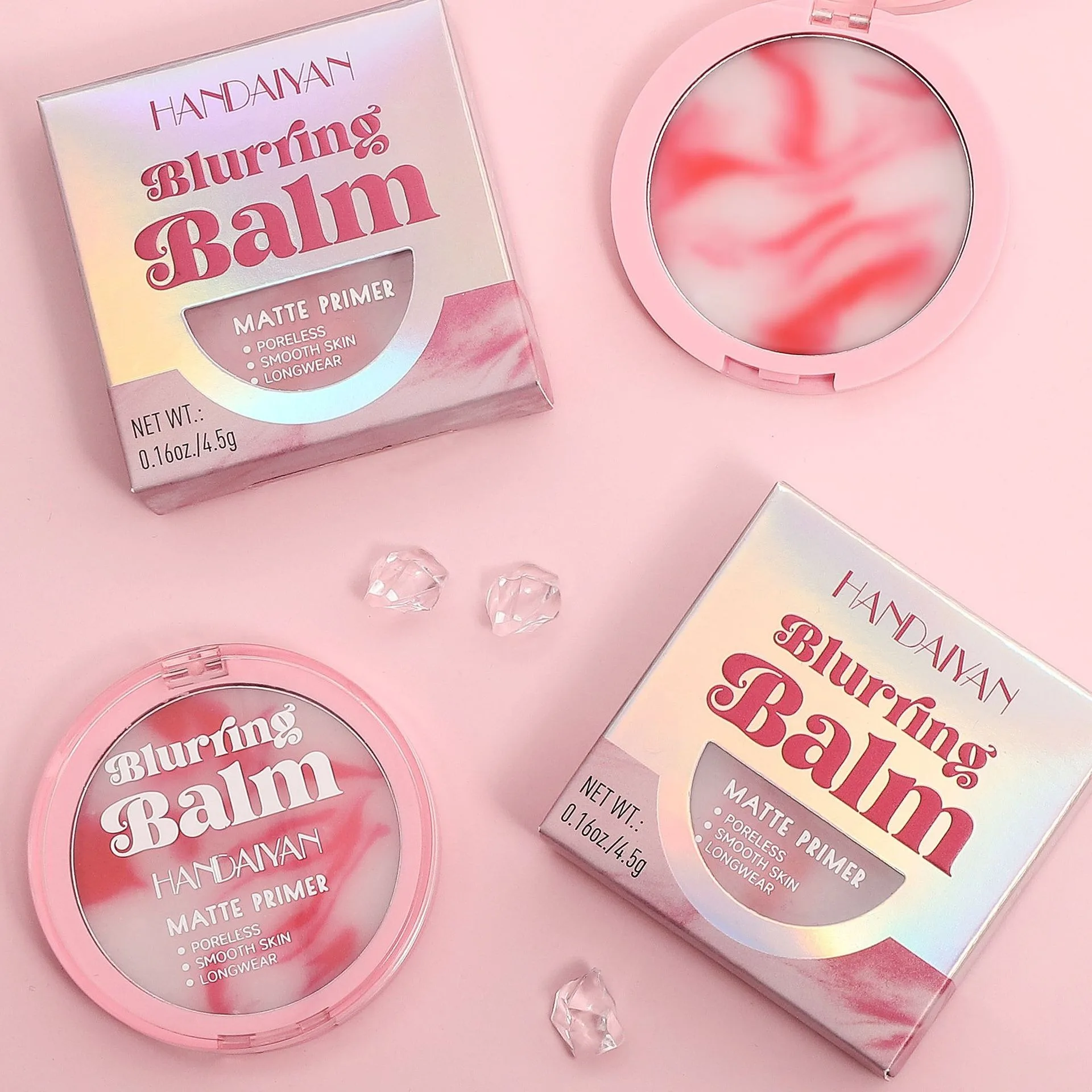 كونتورينج طبيعي خفيف الوزن مقاوم للماء للتحكم في الزيت، بودرة خافي عيوب غير لامعة، كريم مكياج مضغوط، تغطية كاملة #4