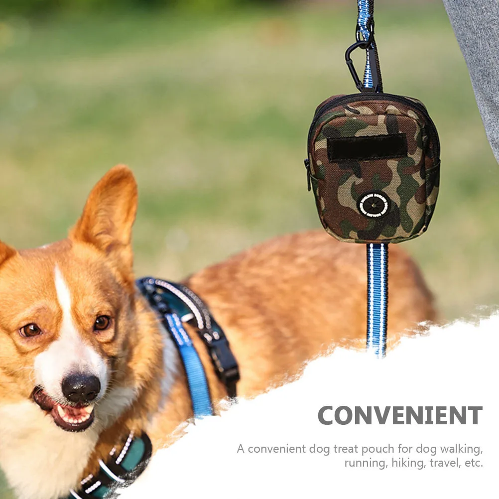 

Dog Treat Pouch for Training Large Capacity Reusable Waist Pouch Snack Food Container for Outdoor Walking Running Hiking
