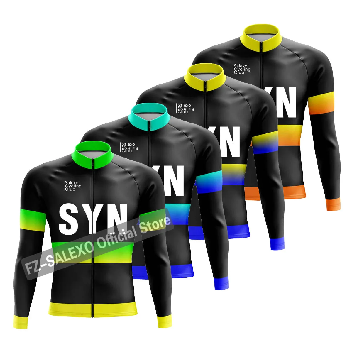 

2026 SYN TEAM Cycling Jersey Men Spring Sport Autumn Mtb Bicycle Clothing Long Sleeve Triathlon Jacket Mountain Bike Jerseys