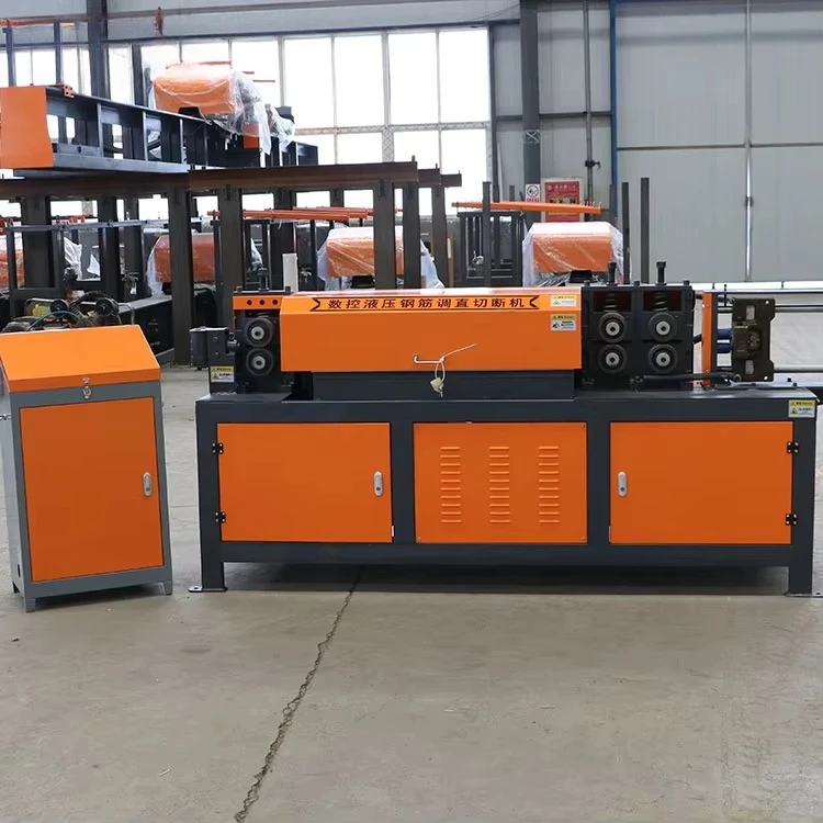 4-14mm Motor-Driven High-Power Rebar Straightener | CNC Automatic Hot Selling Cutter All-in-One Machine