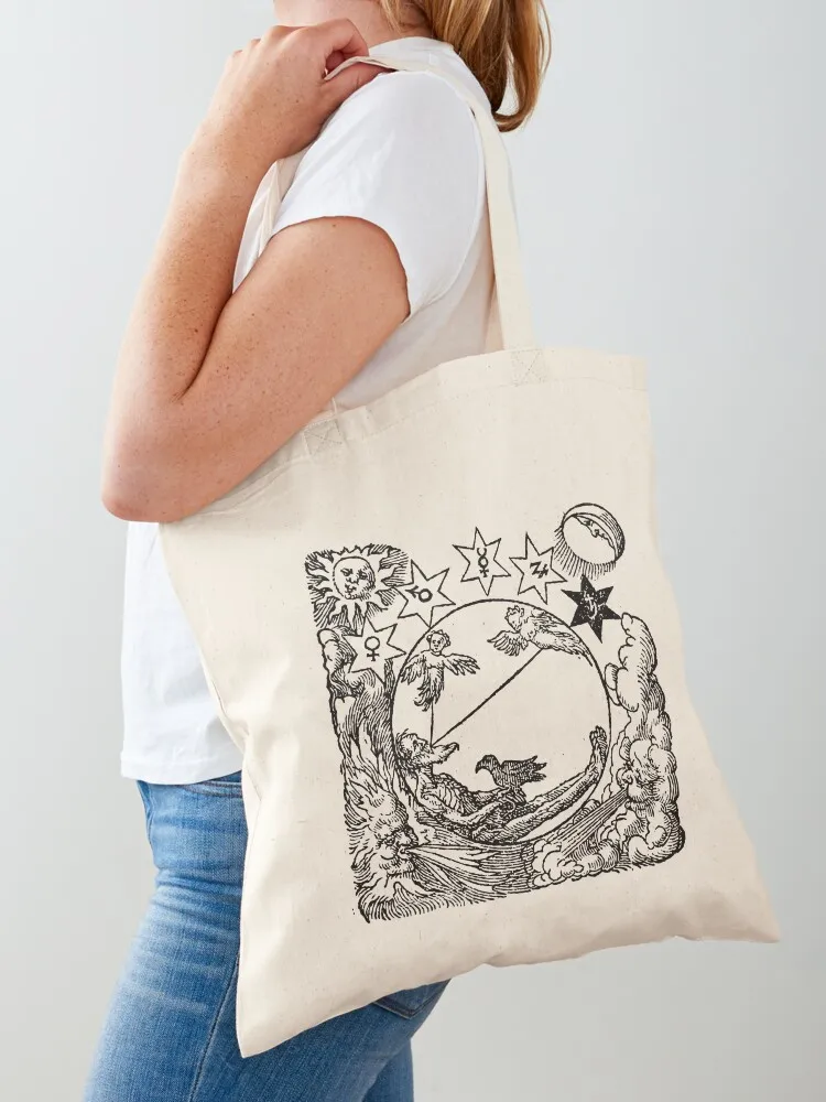 The Philosopher Tote Bag ecological bags Canvas shoulder bag Women's bags tote bag men's Canvas Tote