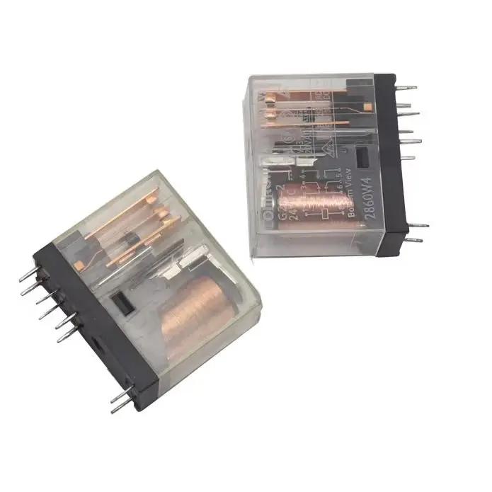【2PCS】G2R-1 G2R-2 G2R-1A-E G2R-1-E DC5V DC12V DC24V 5/6/8Pin 5/10/16A 250VAC Power Relay G2R 5VDC 12VDC 24VDC