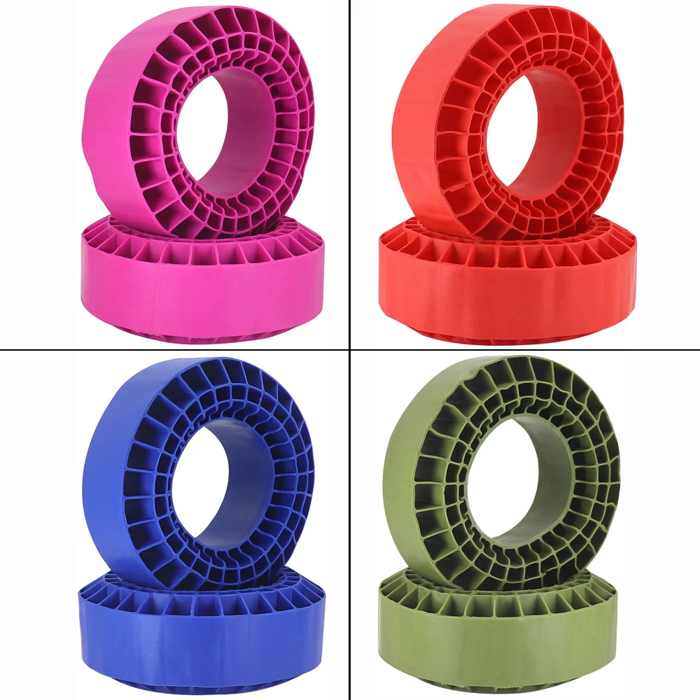 

1.9'' Tires Soft Silica Gel Anti Foams Insert 108x42mm For 1/10 Rc Crawler Car Traxxas Trx4 Axial Scx10 Redcat Yikong Rgt Gen8