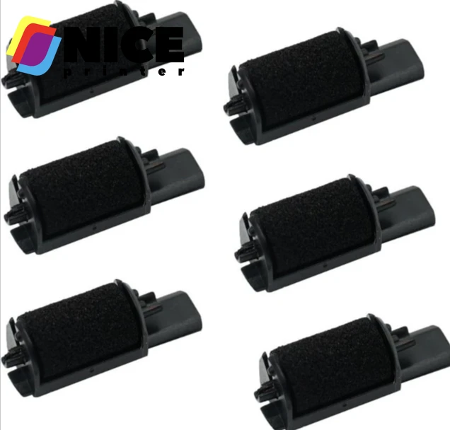 1PC 12 Pack IR40T IR-40T IR40 IR-40 Ink Roller Compatible Printer Ribbon for Casio FR 2550 2500 HR100 HR150 HR7 HR8 HR16