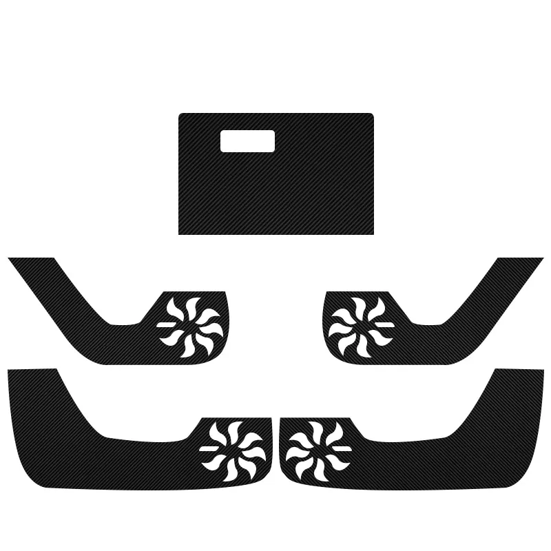 Vtear Autodeur Handschoenenkastje Anti-Kick Stickers Cover Auto-interieur Styling Accessoires Protector Trim Voor Haval H7 H-hond 2024 2025