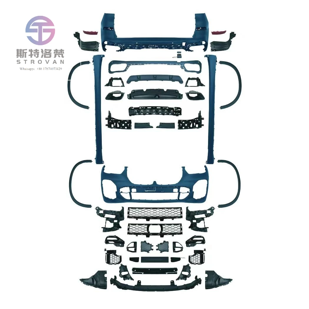 

Auto Body Kit for BM-W X5 G05 2019 2020 2021 2022 Upgrade MT Style Front Rear Bumper Side Skirt Car Exterior Part