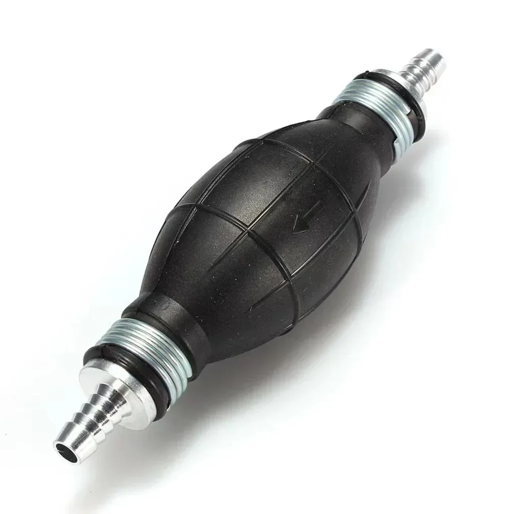 Pump Line Rubber Aluminum Hand Primer Bulb diesel oil transfer petrol for Car Boat Marine Outboard 6mm/8mm/10mm/12mm