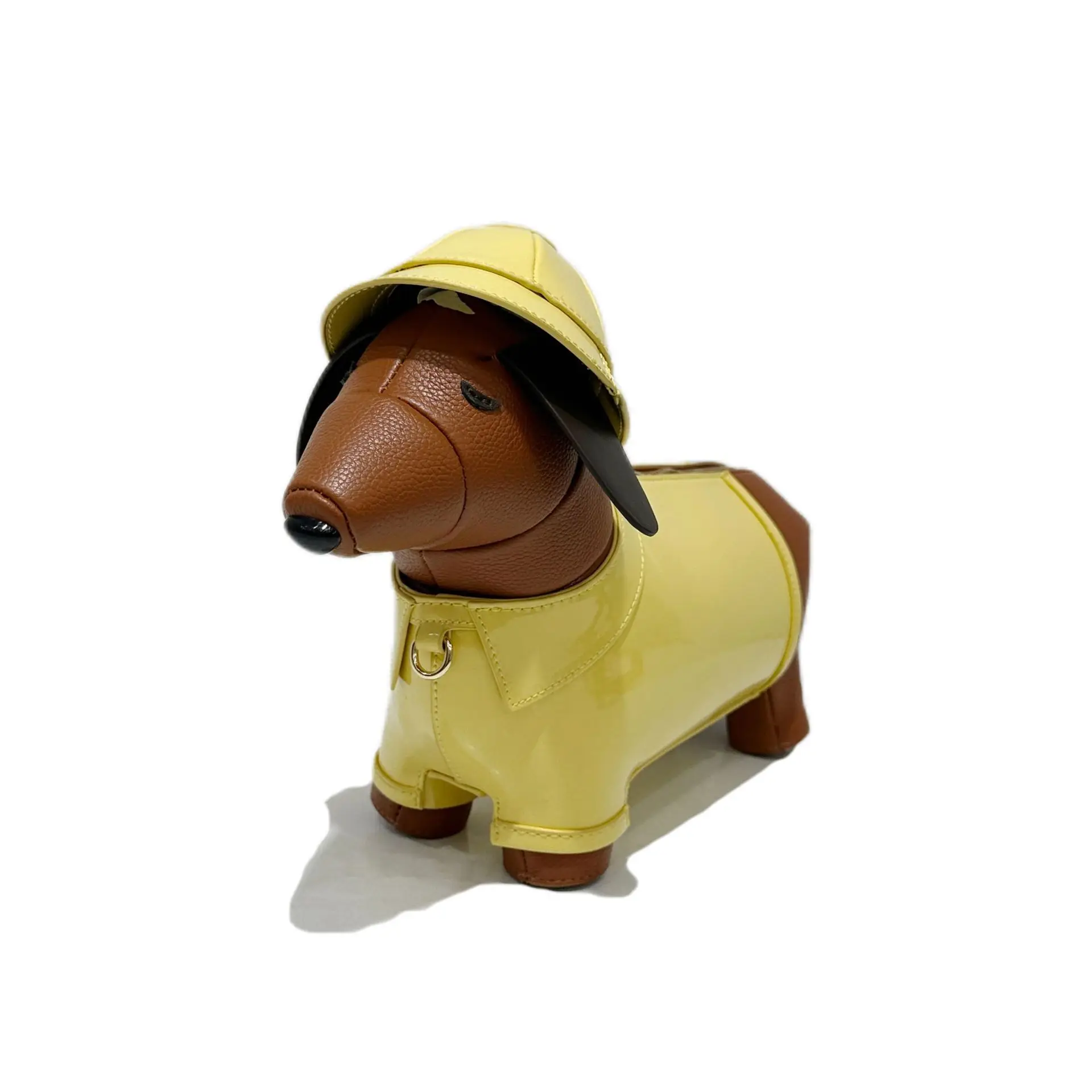 Cute Dachshund Crossbody Bag - Women's PU Leather Shoulder Bag