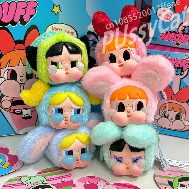 Crybaby-Série X Plush Blind Box, Vinil Face Figure, Acessório Anime, Coleção Ornamento, Maomao Duoduo, Paopao, Huahua