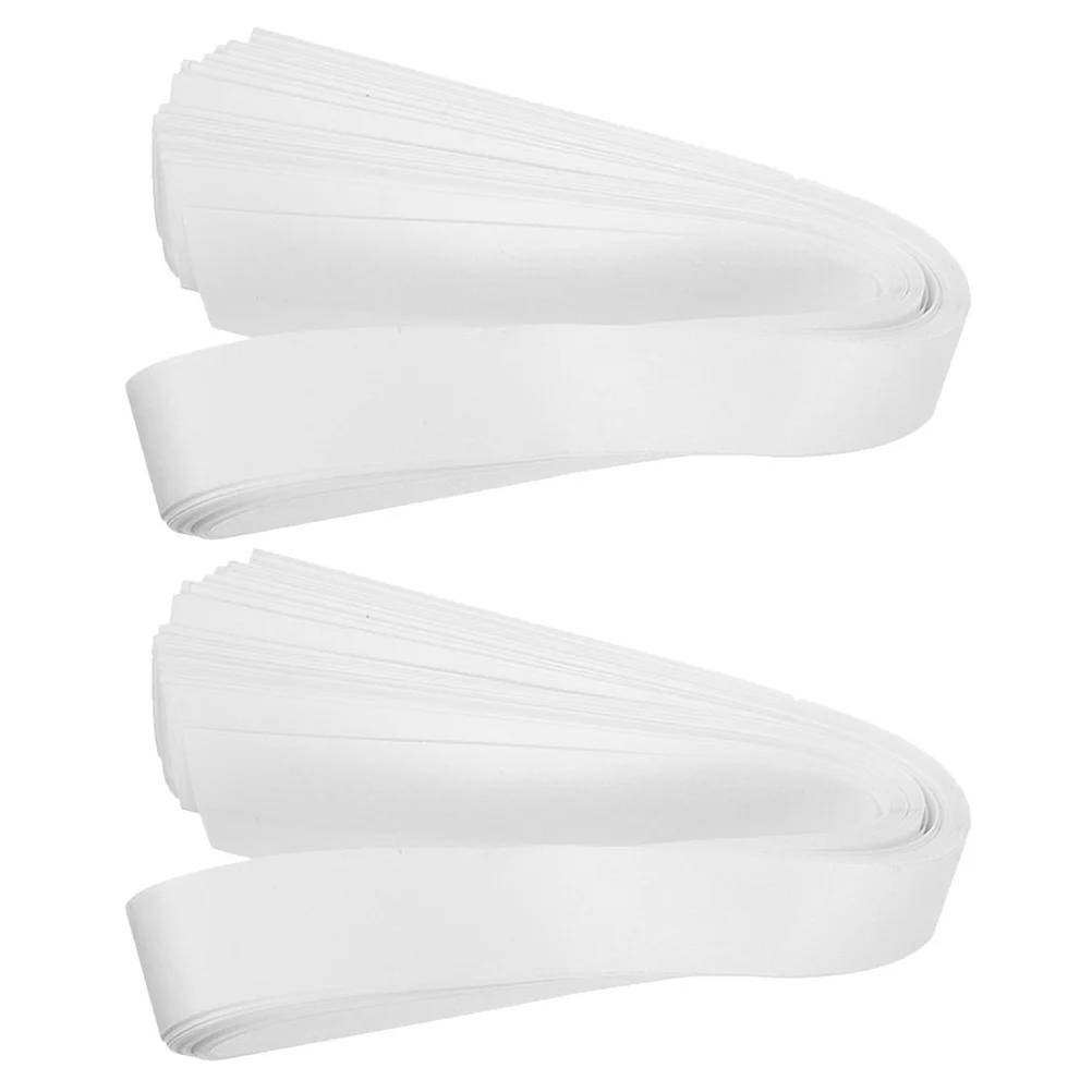 80 Stück Banknotenpapier, Geldverpackungs-Organizer für Bargeld, Band, Währung, weiße Wrapper, Bänder, Riemen