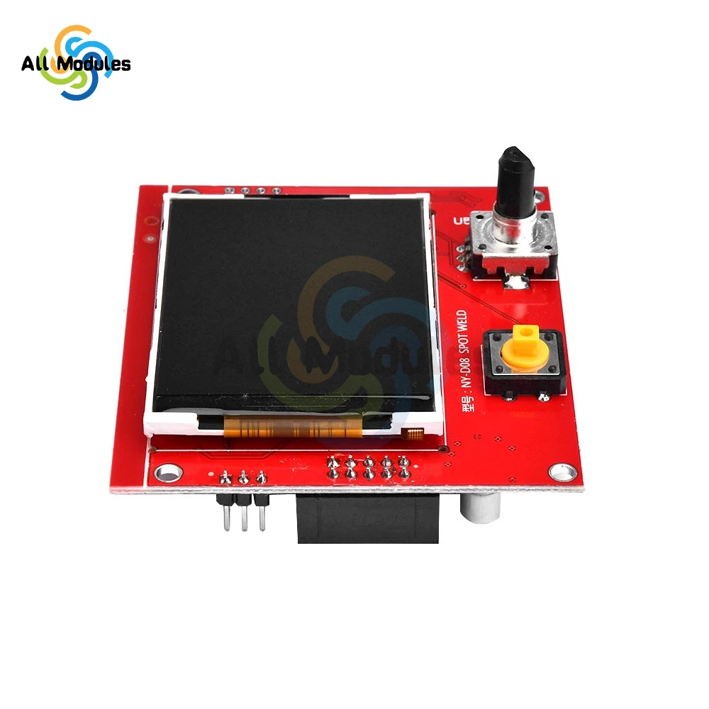 Imagem -05 - Máquina de Solda a Ponto Controlador Cor Pneumática Display Lcd Multi-ponto Personalização com Sensor de Temperatura Ny-d08