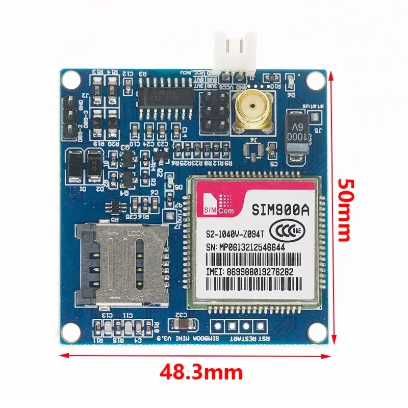 SIM900A V4.0 Kit Wireless Extension Module GSM GPRS Board Antenna Tested Worldwide Store