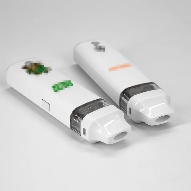 10 Stück Choices Lab 2-in-1-Vape-Stifte, flache Spitze, 1 ml + 1 ml, Dual-Tank-Keramik-Leerkartusche, postloser, wiederaufladbarer Vape mit Verpackung