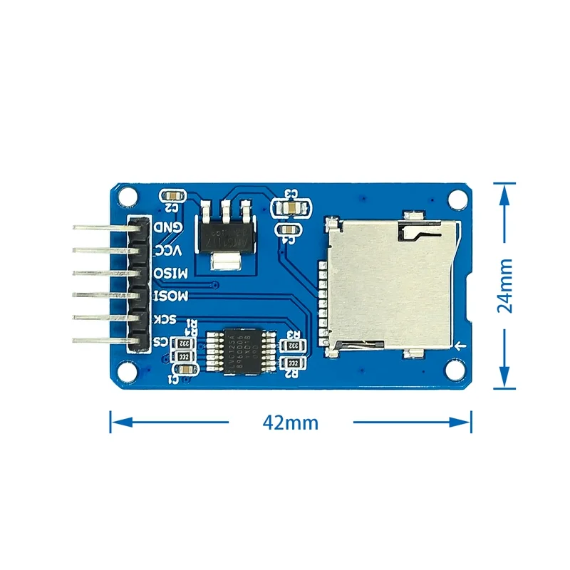 1pcs Micro SD card module SPI interface TF card reader with level conversion chip