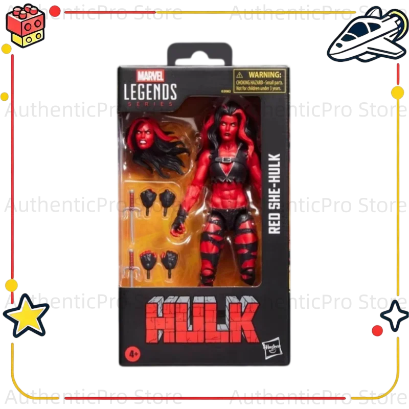 【in-stock】original-hasbro-marvel-legends-x-men-red-hulk-6-inch-action-figure-toy-model-gift-collection