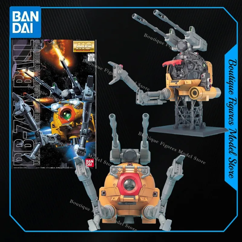 

Bandai Original Genuine MG 1/100 RB-79K BALL 08MS GUNDAM Action Anime Figures Toys Kids Gift Assembly Model Ornaments