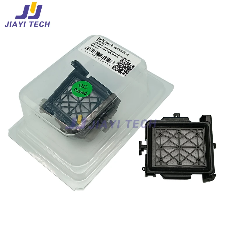 2Pcs Ink Pad CS-L5-1 ECO-Slovent Captop DX5 Capping Station Black Cap DX5 Head Assy for Mimaki JV33/JV5 Series Inkjet Printer