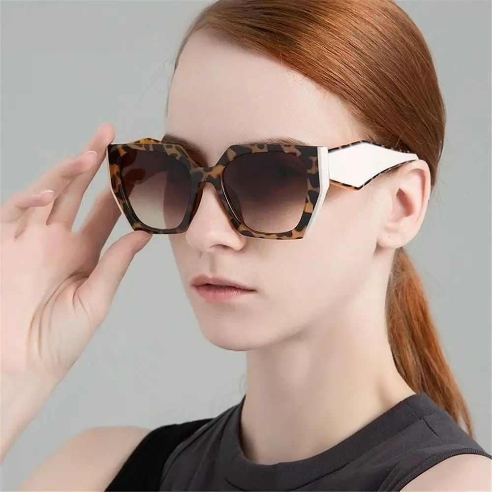 Oversized Cat Eye Sunglasses Vintage Retro Square Sun Glasses UV400 Protection Beach/Travel/Streetwear Eyewear for Women & Men