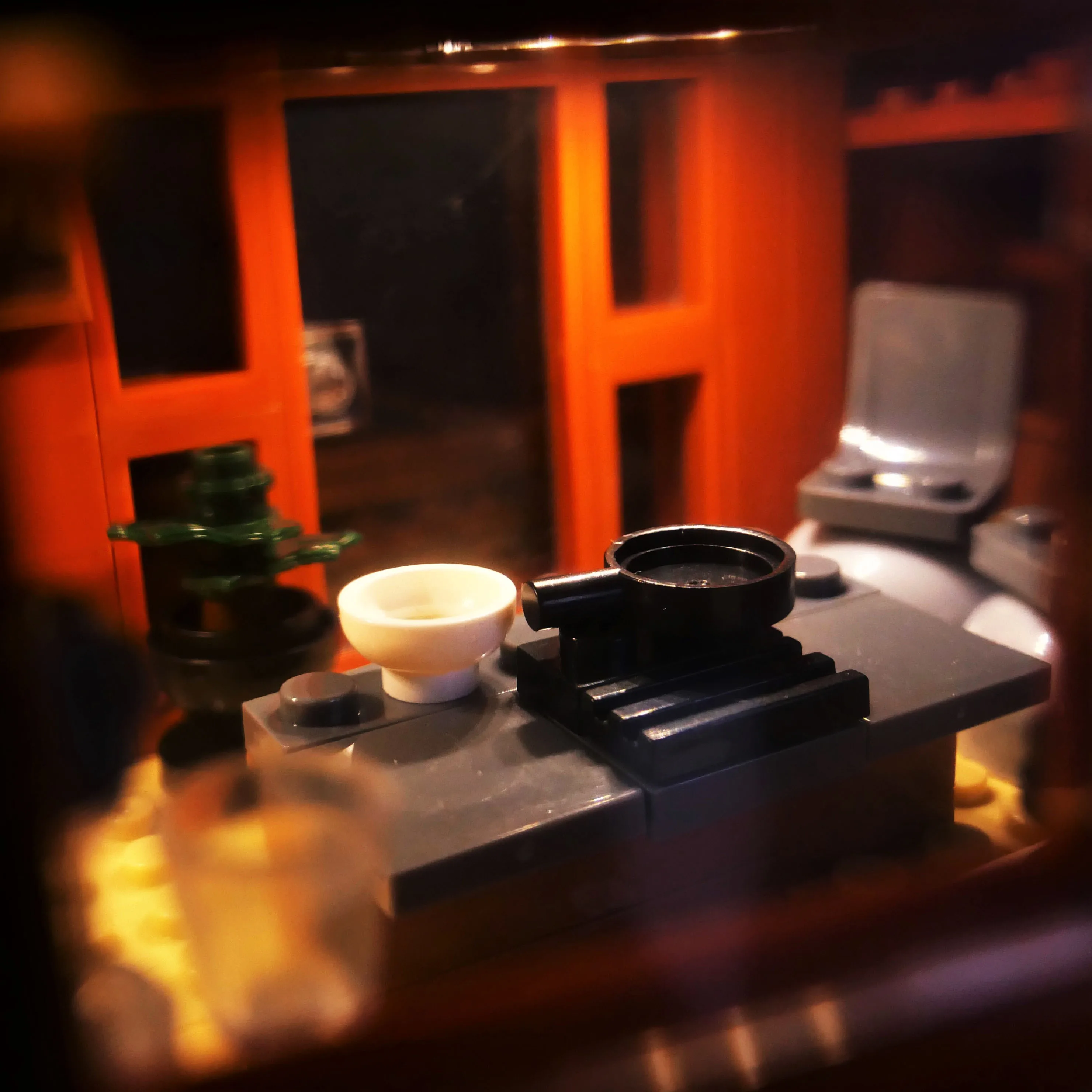 21354 บ้านทไวไลท์ คัลเลนบล็อกตัวต่อชุดไฟ LED รีโมทคอนโทรลชุดอัพเกรดไฟตกแต่ง (เฉพาะไฟ)