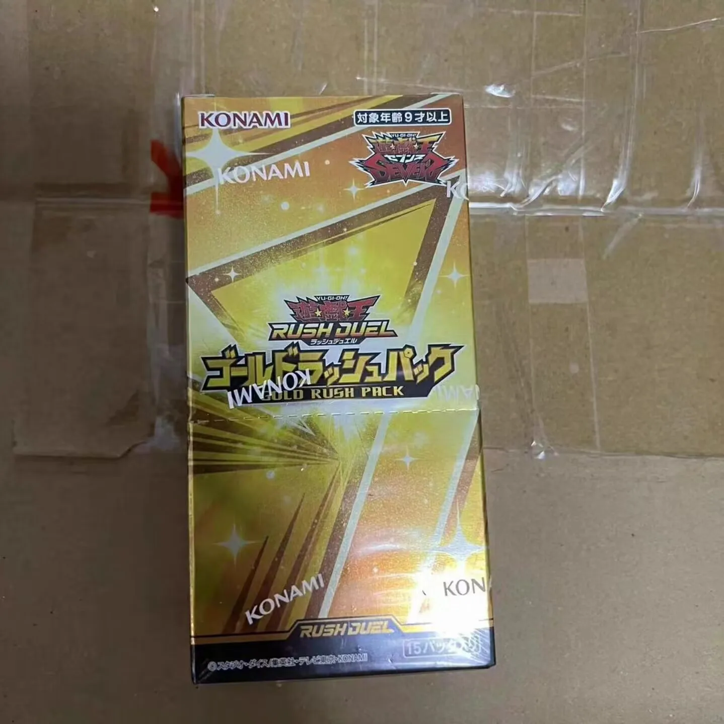 Coleção japonesa selada Booster Box, Yugioh KONAMI Duelo Monstros Rush Duelo RD GRP1 Pacote Grand Rush