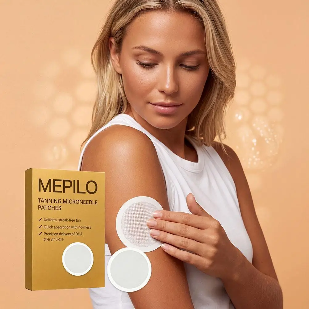 Tanning Microneedle Patches Containing Seaweed Hydrogel Should Be Used Once Every Two Weeks To Achieve Long Lasting Tanning Effe