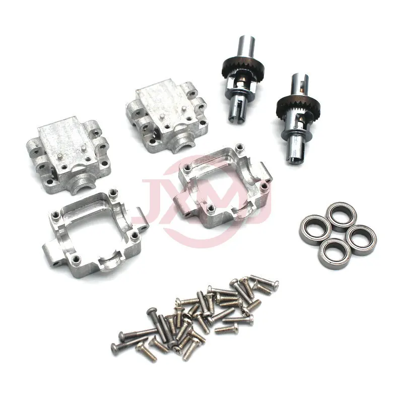 WLtoys 284131 284010 284161 k989 k969 RC 1/28 Metal OP gear box parti differenziali per auto telecomandate