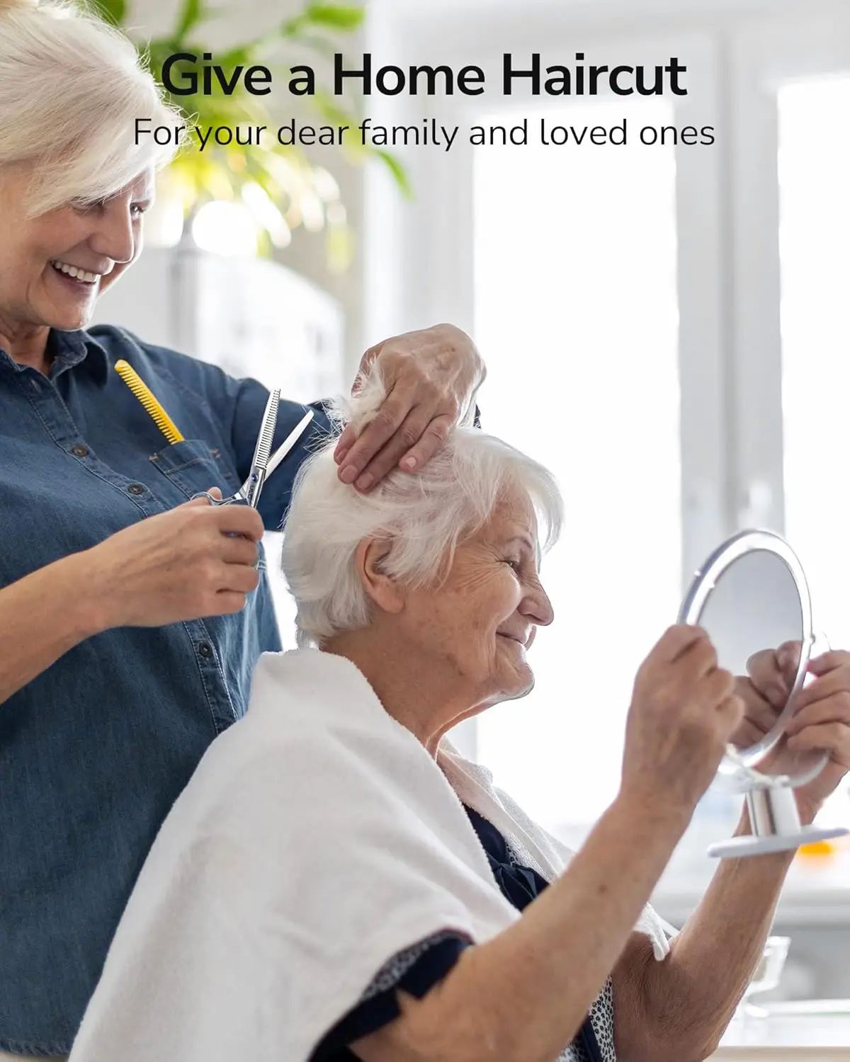 Ciseaux professionnels pour amincir les cheveux, acier inoxydable japonais, ciseaux texturisants de 6.5 pouces pour usage Salon et domestique