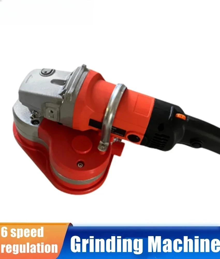 Handheld Three-head Dust-free Grinder Triangle Floor Grinder Edge Concrete Wall Floor Renovation Multi-function Grinder