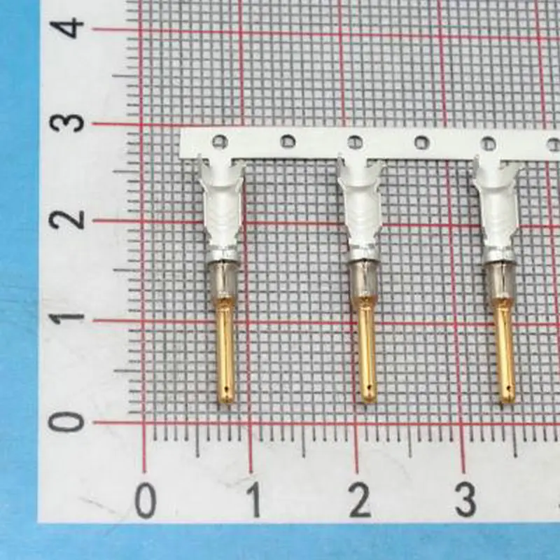 

20PCS Tyco original connector 776349-1 gold-plated male pin 20-18AWG